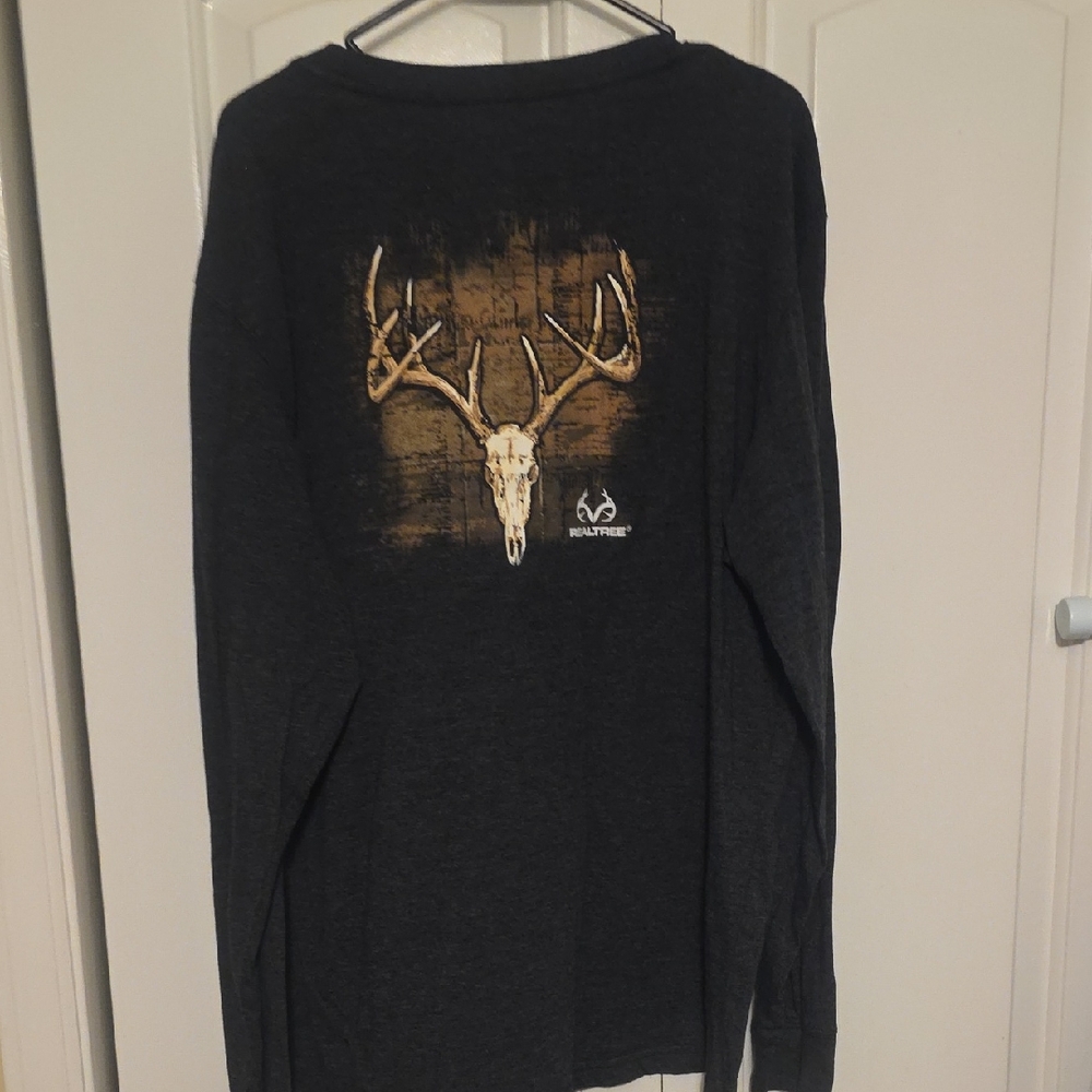Realtree Charcoal Gray Men's Shirt